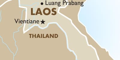 Peta laos 